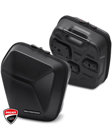 PACK MALETAS LATERALES + SOPORTES + BOLSAS SW-MOTECH URBAN DUCATI BC.HTA.22.886.30000/B