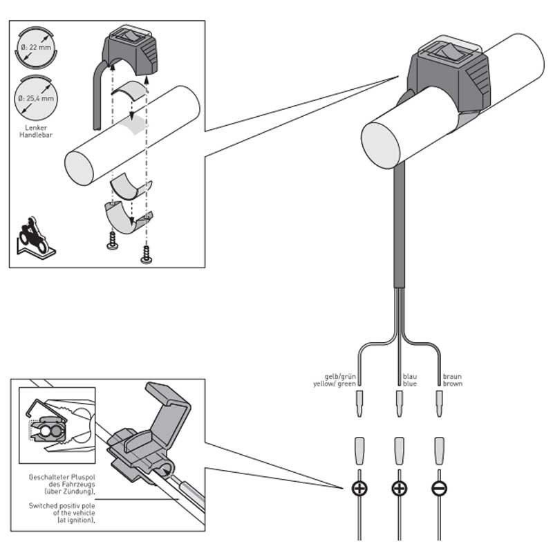 INTERRUPTOR DEL COCKPIT SW-MOTECH PARA LUZ ANTINIEBLA EMA.00.107.12900
