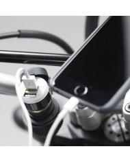 KIT TOMA DE CARGA UNIVERSAL CON ADAPTADOR USB SW-MOTECH EMA.00.107.20001/B