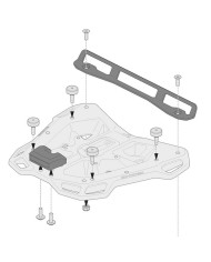 KIT ADAPTADOR SW-MOTECH PARA FIJACION POSTERIOR TOP CASE MALETAS SHAD GPT.00.152.35800/B