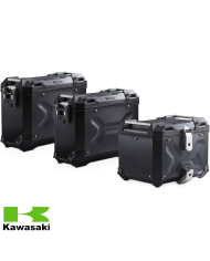 PACK MALETAS LATERALES + BAUL + BOLSAS + SOPORTES SW-MOTECH KAWASAKI ADV.08.518.75000/B