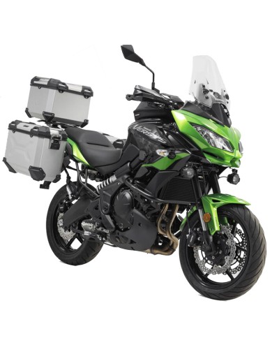 PACK MALETAS LATERALES + BAUL + BOLSAS + SOPORTES SW-MOTECH KAWASAKI ADV.08.518.75000/S