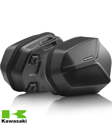 PACK MALETAS LATERALES + SOPORTES + BOLSAS SW-MOTECH AERO ABS KAWASAKI KFT.08.518.60100/B
