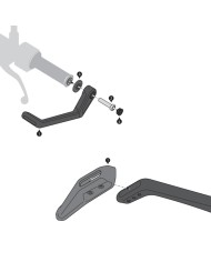 JUEGO DE PROTECTORES DE MANETA CON DEFLECTOR SW-MOTECH BMW LVG.07.913.11000/B