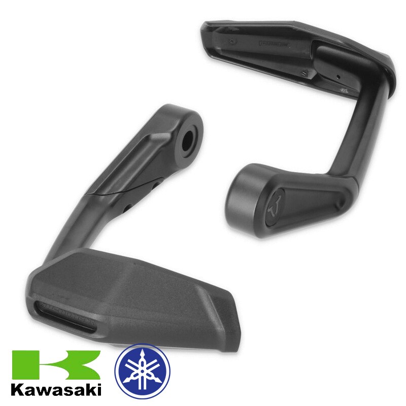 JUEGO DE PROTECTORES DE MANETA CON DEFLECTOR SW-MOTECH KAWASAKI/YAMAHA LVG.08.868.11001/B
