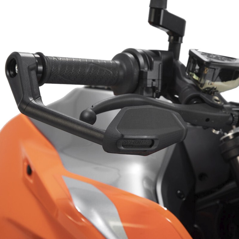 JUEGO DE PROTECTORES DE MANETA CON DEFLECTOR SW-MOTECH KTM LVG.04.641.11000/B