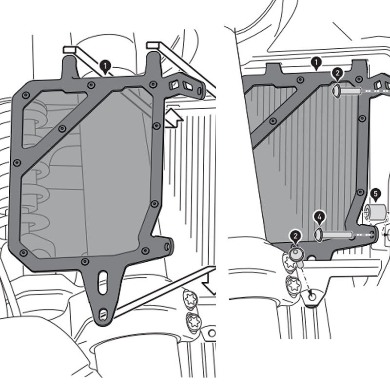 PROTECCION DE RADIADOR SW-MOTECH BMW KLS.07.870.10000/B