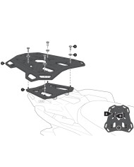 KIT DE FIJACIÓN POSTERIOR SW-MOTECH ADVENTURE-RACK SUZUKI GPT.05.601.19000/B