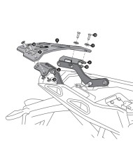 KIT DE FIJACIÓN POSTERIOR SW-MOTECH STREET-RACK KTM GPT.04.792.16001/B