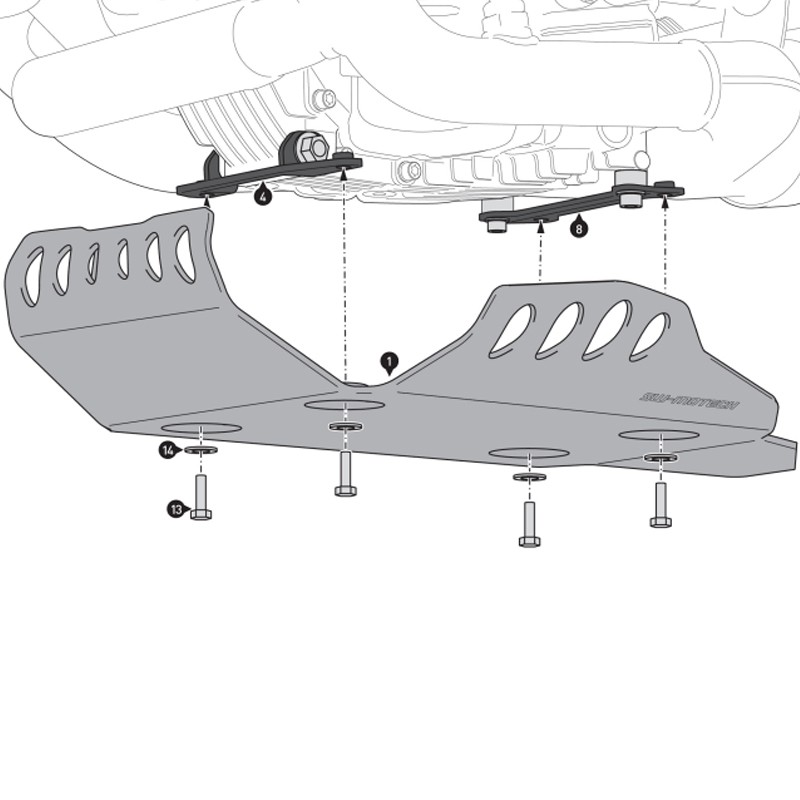 CUBRECARTER SW-MOTECH ENGINE GUARD BMW MSS.07.968.10000/B