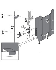 PROTECCION DE CABALLETE CENTRAL SW-MOTECH BMW MSS.07.781.10302/B