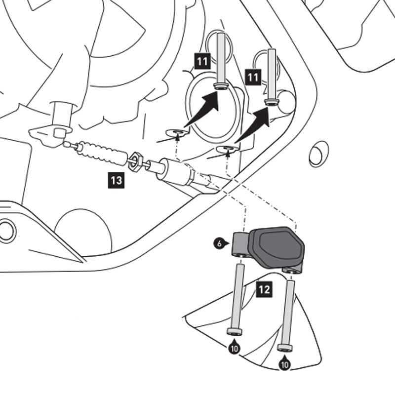 JUEGO DE PROTECTORES SW-MOTECH TAPAS DE MOTOR BMW MSS.07.540.10100