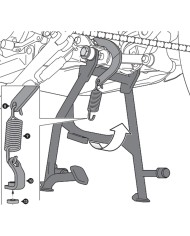 CABALLETE CENTRAL SW-MOTECH HONDA HPS.01.099.10000/B