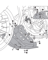 CUBRECARTER SW-MOTECH ENGINE GUARD HONDA MSS.01.942.10001/B