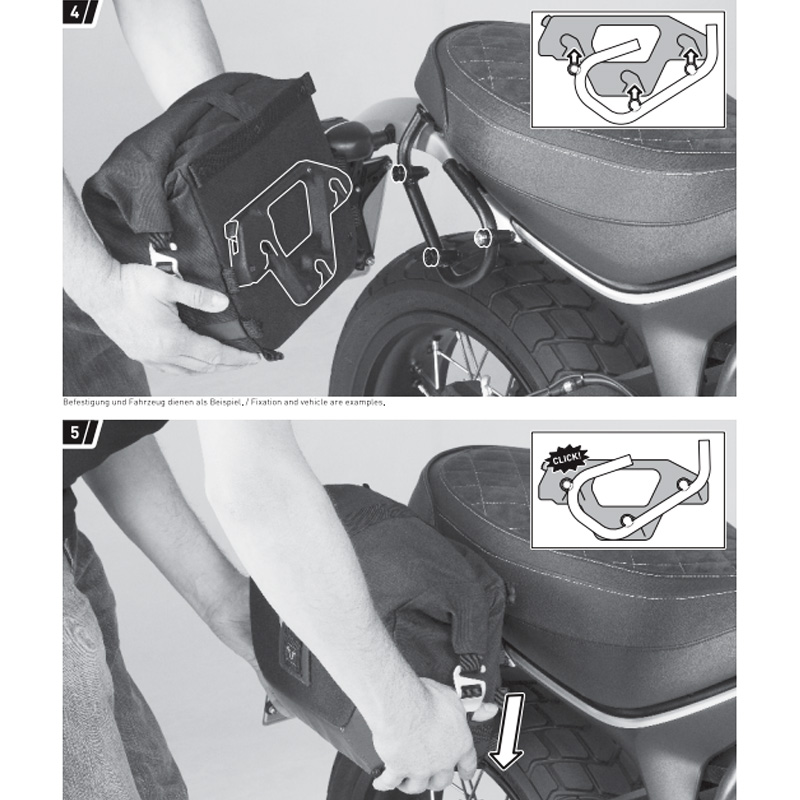 PACK SW-MOTECH DE ALFORJAS Y SOPORTES LEGEND GEAR LC2 SUZUKI BC.HTA.05.876.20000