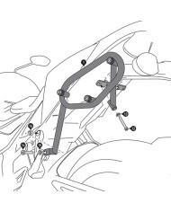 KIT DE FIJACION MALETAS LATERALES Y ALFORJAS SW-MOTECH SLC SUZUKI HTA.05.934.12001