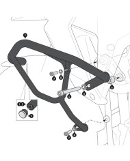 DEFENSAS DE MOTOR SW-MOTECH CRASH BAR SUZUKI SBL.05.845.10001/B
