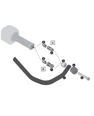 KIT DE PROTECTORES DE MANOS Y MANETAS SW-MOTECH UNIVERSAL HDG.00.220.80800/B