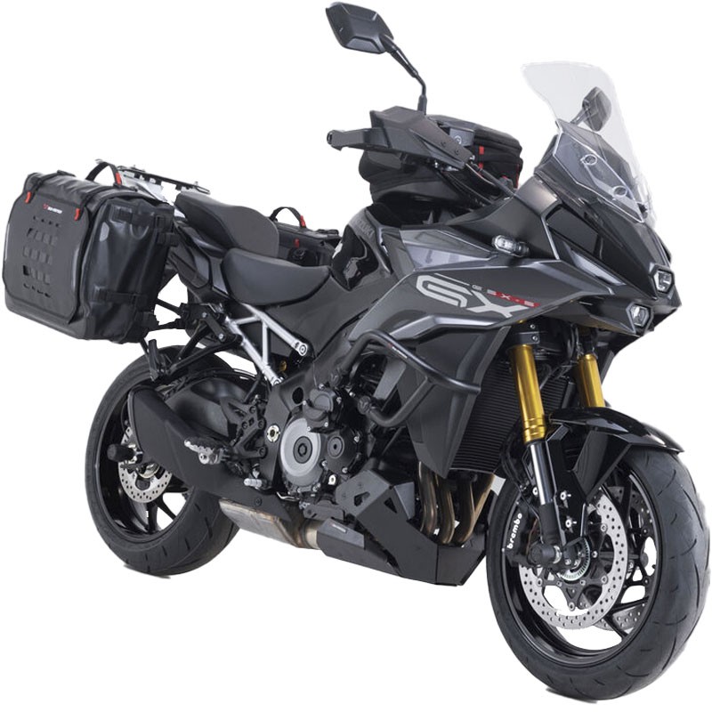 PACK SW-MOTECH DE ALFORJAS Y SOPORTES SYSBAG WP L/L SUZUKI BC.SYS.05.601.21000/B