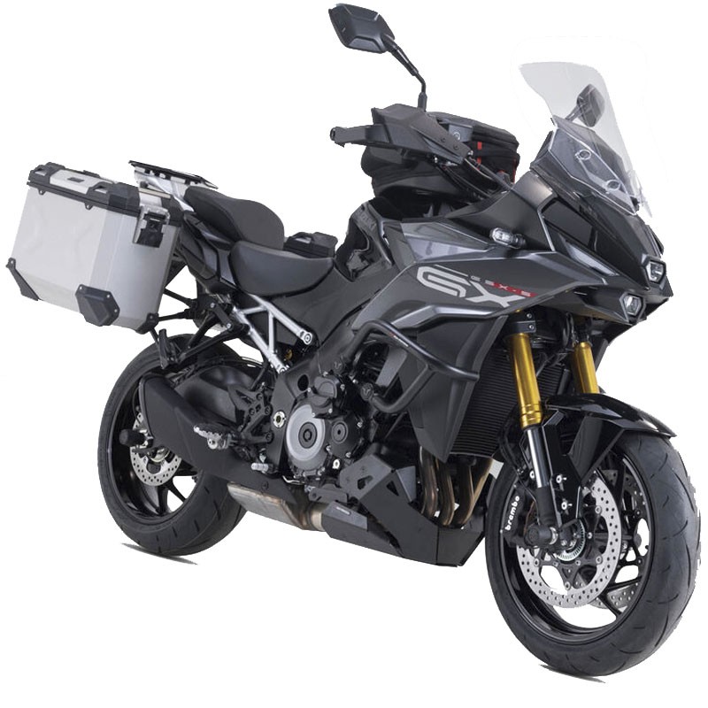 PACK MALETAS LATERALES + BOLSAS + SOPORTES SW-MOTECH SUZUKI KFT.05.601.70100/S