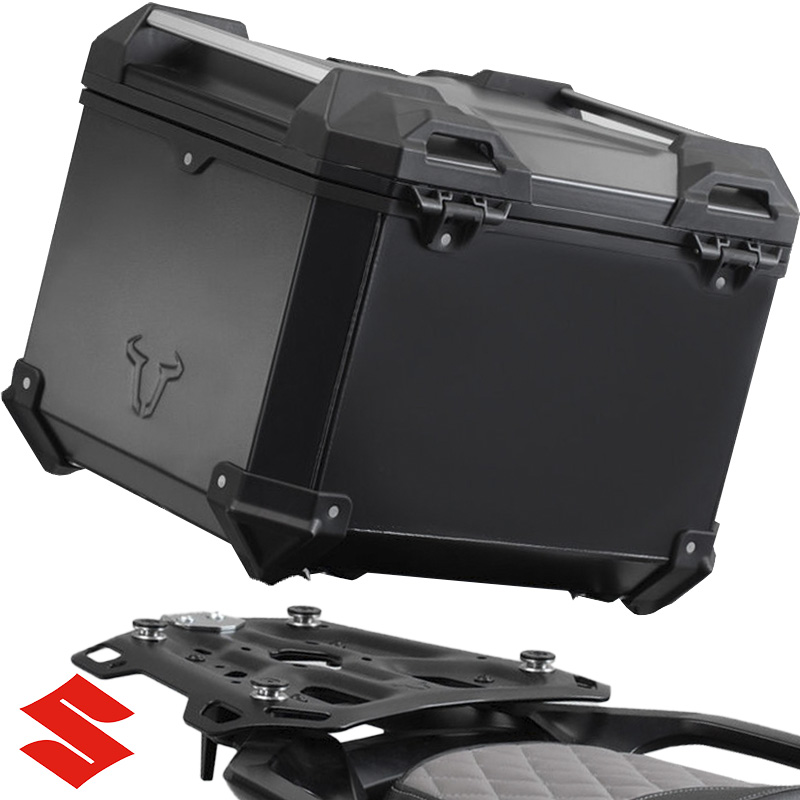 PACK SW-MOTECH BAUL 38L + HERRAJES + BOLSA SUZUKI GPT.05.601.70000/B