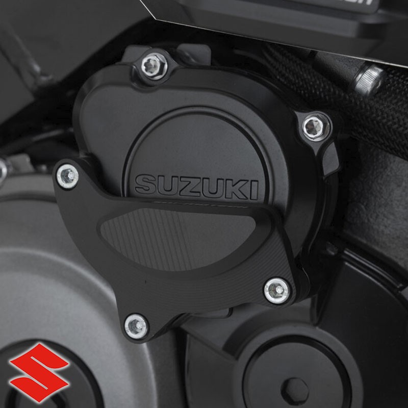 JUEGO DE PROTECTORES SW-MOTECH TAPAS DE MOTOR SUZUKI MSS.05.587.10100/B