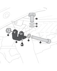 SOPORTE DE FAROS ADICIONALES SW-MOTECH BMW NSW.07.975.10000/B