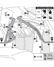 SOPORTE DE FAROS ADICIONALES SW-MOTECH KTM NSW.04.004.10201/B
