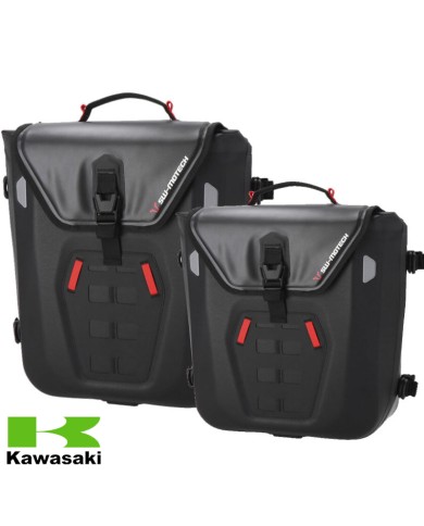 PACK SW-MOTECH DE ALFORJAS Y SOPORTES SYSBAG WP M/S KAWASAKI BC.SYS.08.891.31101/B