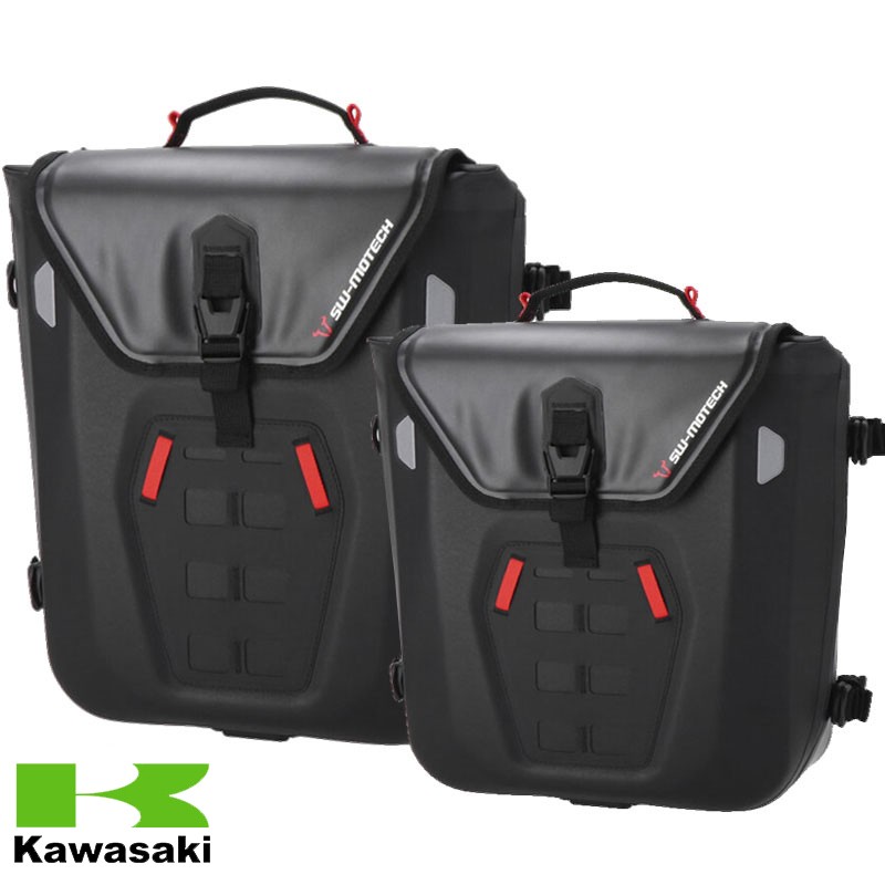 PACK SW-MOTECH DE ALFORJAS Y SOPORTES SYSBAG WP M/S KAWASAKI BC.SYS.08.891.31101/B