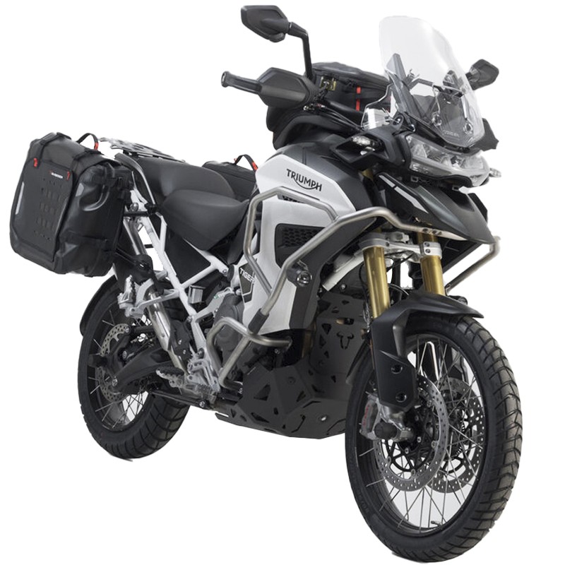 PACK SW-MOTECH DE ALFORJAS Y SOPORTES SYSBAG WP L/L TRIUMPH BC.SYS.11.905.21102/B