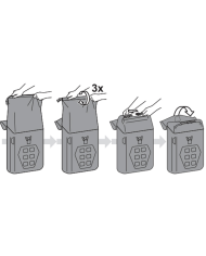 PACK SW-MOTECH DE ALFORJAS Y SOPORTES SYSBAG WP M/M TRIUMPH BC.SYS.11.901.31000/B