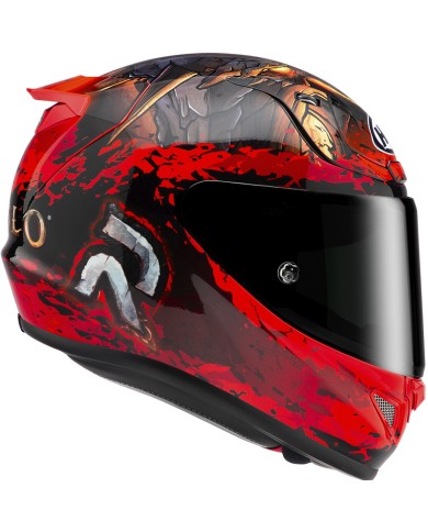 CASCO HJC RPHA 12 DIABLO BLIZZARD MC1