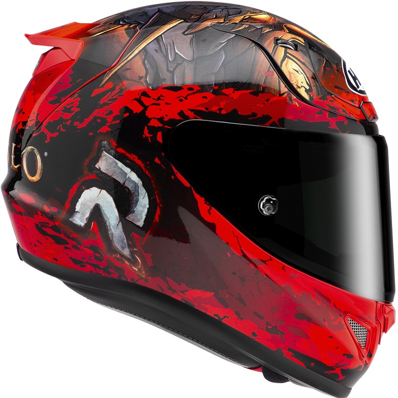CASCO HJC RPHA 12 DIABLO BLIZZARD MC1