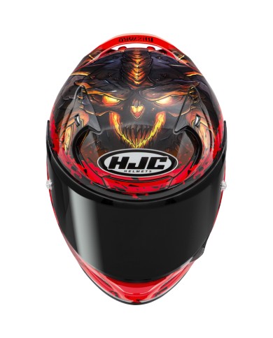 CASCO HJC RPHA 12 DIABLO BLIZZARD MC1
