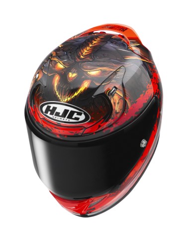CASCO HJC RPHA 12 DIABLO BLIZZARD MC1