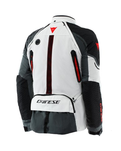 CHAQUETA DAINESE SUPER ADVENTURE ABSOLUTESHELL GLACIER-GREY/IRON-GATE/RED