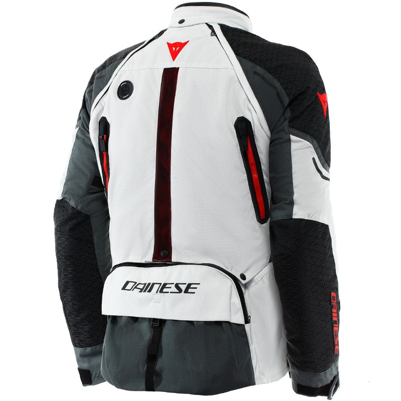 CHAQUETA DAINESE SUPER ADVENTURE ABSOLUTESHELL GLACIER-GREY/IRON-GATE/RED