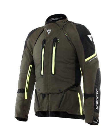 CHAQUETA DAINESE SUPER ADVENTURE ABSOLUTESHELL TARMAC/BLACK/FLUO YELLOW