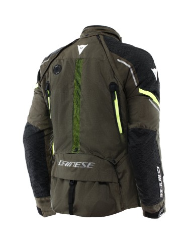 CHAQUETA DAINESE SUPER ADVENTURE ABSOLUTESHELL TARMAC/BLACK/FLUO YELLOW