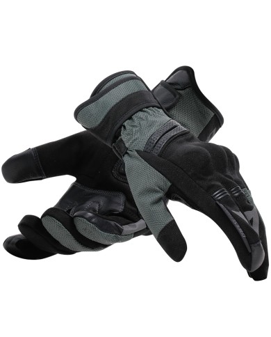GUANTES DAINESE TEYDE GORE-TEX BLACK/ARMY-GREEN