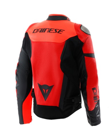 CHAQUETA DAINESE IPERATTIVA RED-FLUO/BLACK