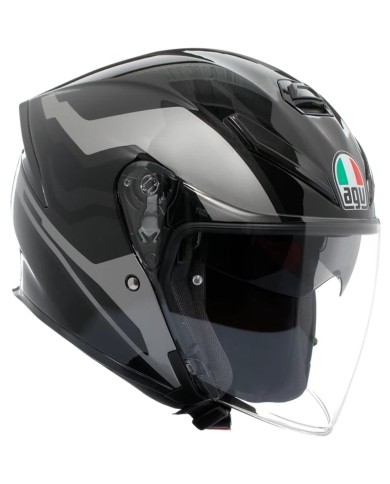 CASCO AGV K5 JET EVO TUNE GREY/BLACK