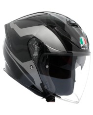 CASCO AGV K5 JET EVO TUNE GREY/BLACK