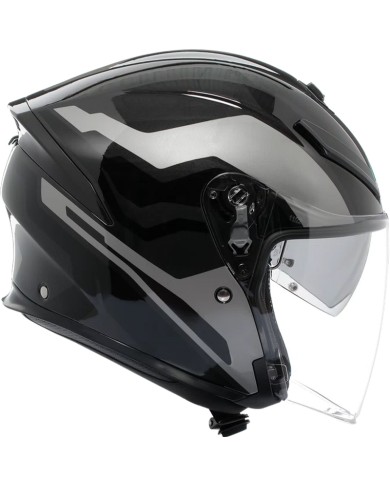 CASCO AGV K5 JET EVO TUNE GREY/BLACK