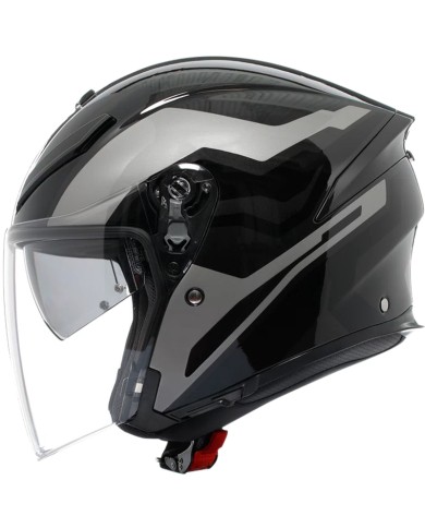 CASCO AGV K5 JET EVO TUNE GREY/BLACK