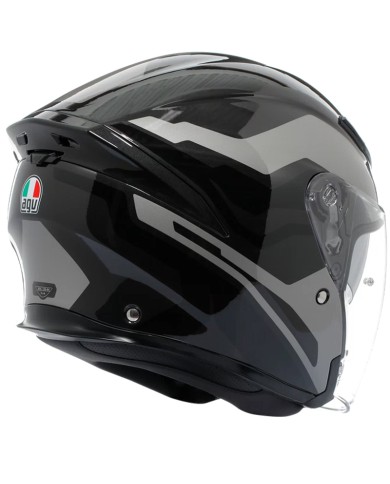 CASCO AGV K5 JET EVO TUNE GREY/BLACK