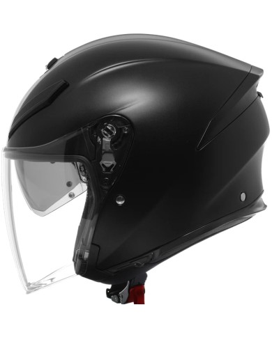 CASCO AGV K5 JET EVO MONO MATT BLACK