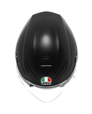 CASCO AGV K5 JET EVO MONO MATT BLACK