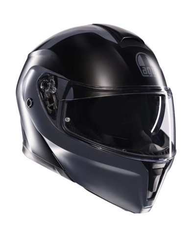 CASCO AGV STREETMODULAR RESIA MATT BLACK/GREY